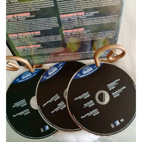 Scared Silly: 13 Classic Horror Comedies (DVD, 2015, 3-Disc Set) VGUC - Picture 3 of 3